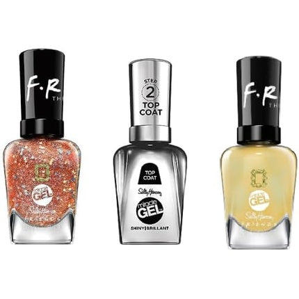 Set Oja, Sally Hansen, Miracle Gel, galben si transparent