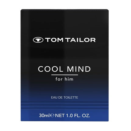 Parfum bărbătesc, Tom Tailor, Cool Mind, 30 ml, note lemnoase-ambrate