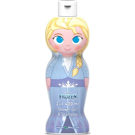 Șampon & Gel de Duș 2 în 1, Disney Frozen 2, 400 ml, albastru