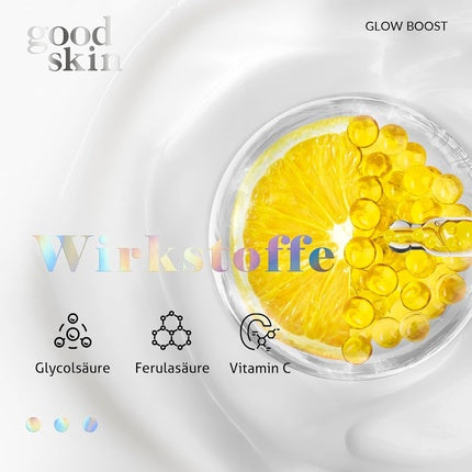 Ser Bielenda Glow Boost, Acid Glicolic, Vitamina C
