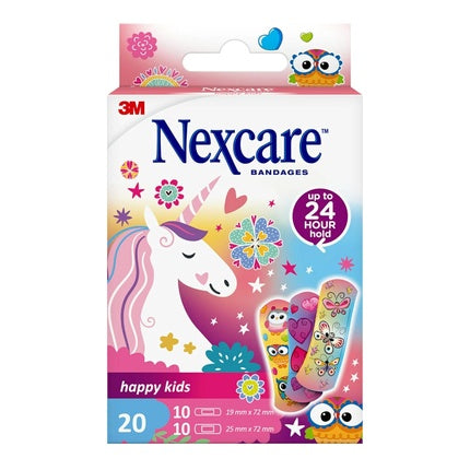 Nexcare Happy Kids Plasters Magic, Așortat, 20 bucăți