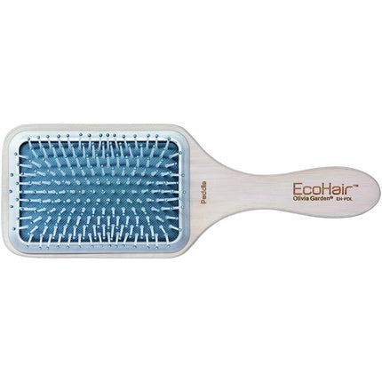Perie de păr, Olivia Garden, EcoHair Paddle Large, bambus