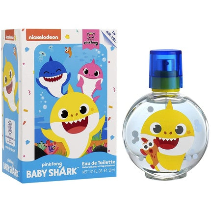 Parfum Copii, Air Val, Baby Shark, sticlă colorată, 30ml