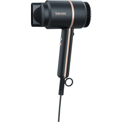 Uscător de păr Beurer HC 35, 1600-2000W, negru/roze