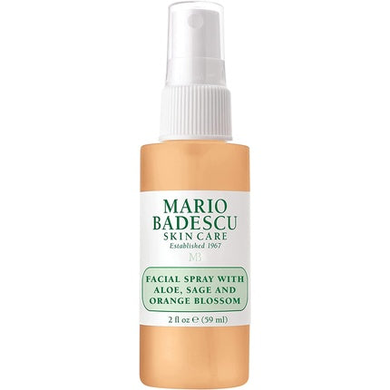 Spray Facial cu Aloe, Salvie și Flori de Portocal, 59ml