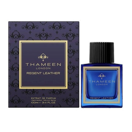 Thameen Regent Leather - Extrait de Parfum, 100 ml, Sticlă albastră cu capac negru