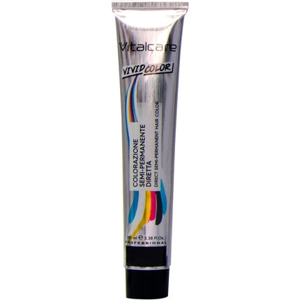 Vopsea de păr, Vitalcare, Vivid Color Teal, semi-permanentă