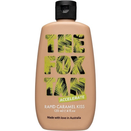 Loțiune bronzantă The Fox Tan Rapid Caramel Kiss, 120ml