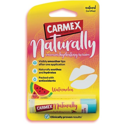 Balsam de buze Carmex Naturally Watermelon, 22 g