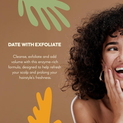Hairtry Date With Exfoliate Enzymatic Shampoo, 395 ml, Ambra