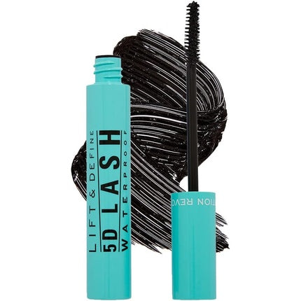 Mascara Revolution Beauty 5D, waterproof, negru, 14ml
