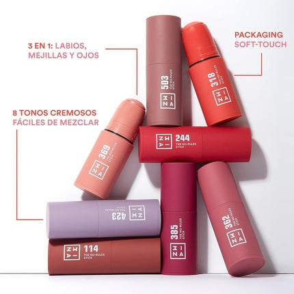 Blush, 3ina, The No Rules Stick 362, roz mat