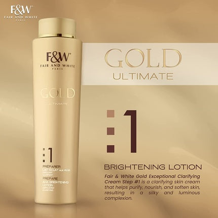 Lotion Corp Fair & White Gold Ultimate AHA Brightening Lotion, 476g