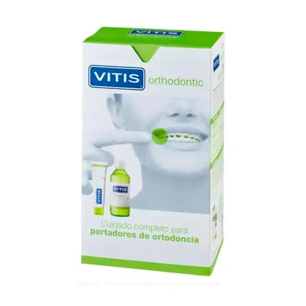 Set Vitis Orthodontic, Pastă de dinți 100ml + Gargarism 500ml