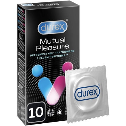 Prezervative Durex Mutual Pleasure, 10 bucăți