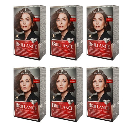 Vopsea păr, Schwarzkopf Brillance, cremă, diverse culori
