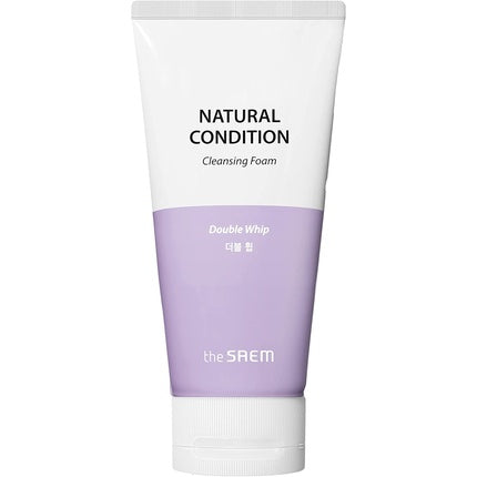 Spumă de curățare față The Saem Natural Condition Double Whip Cleansing Foam, 150ml