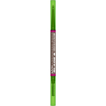 Creion pentru sprâncene NYX Professional Makeup Nano-Precision Smudge-Proof, Culoare Cool Ash Brown