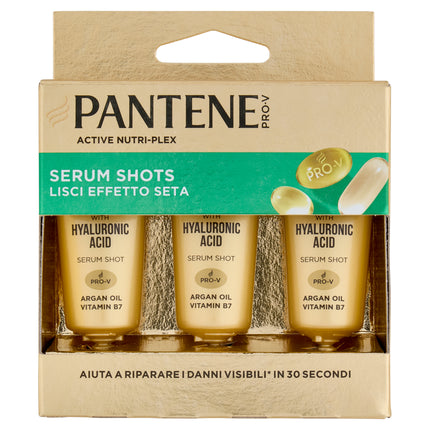 Serum de păr Pantene Pro-V Smooth Silk Effect Active Nutri-Plex, 3x15 ml