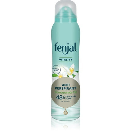 Fenjal Vitality Antiperspirant Spray, Deodorant cu Ulei de Rodie, 150 ml