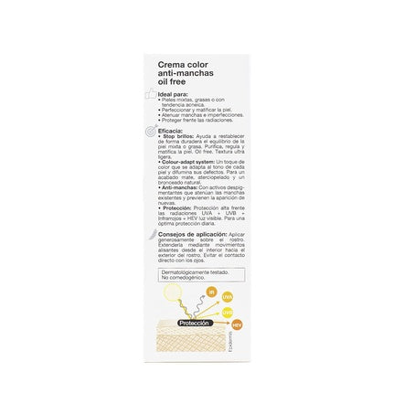 Cremă Față, Bella Aurora, CC Cream SPF 50, alb