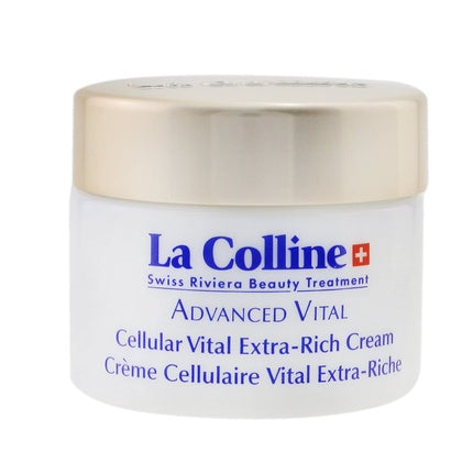 Cremă Hidratantă Față, La Colline, Advanced Vital Cellular Extra-Rich Cream, 30ml, Auriu