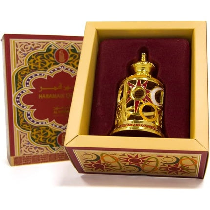 Perfum Al Haramain Qamar, 15ml, ulei de parfum dulce, picant și muscat