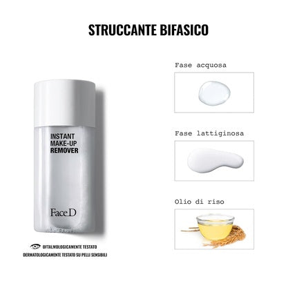 Demachiant, Face D, Instant, alb-translucid