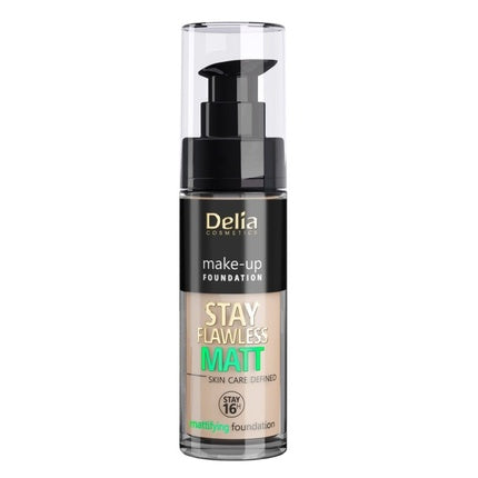 Fond de ten Delia Stay Flawless Mattifying Foundation 405 Bej Mediu