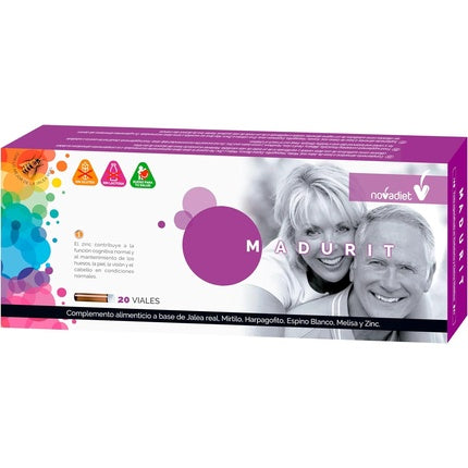 Supliment alimentar Novadiet Madurit fiole, 20 buc, 10ml