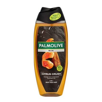 Gel de duș Palmolive Men 3-in-1 Citrus Crush, bergamotă și grapefruit, 500ml