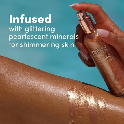 Ulei corp Coco & Eve Shimmer, auriu