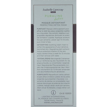Masca faciala detoxifianta, Isabelle Lancray, 50ml, acnee