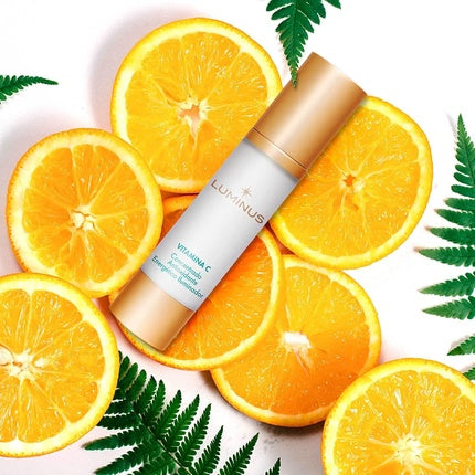 Serum vitamina C, Luminus, 15ml, alb auriu