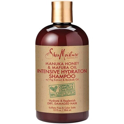 Șampon Shea Moisture Manuka Honey & Mafura, Hidratare Intensivă, 384ml
