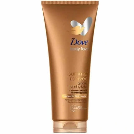 Îngrijire corp, Dove, autobronzant mediu-închis, 200 ml