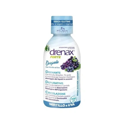 Supliment alimentar Drenax Forte, Paladin Pharma, Mure și Struguri, 300 ml