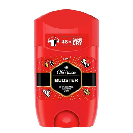 Old Spice Booster Deodorant Stick pentru Bărbați, Roșu, 50ml
