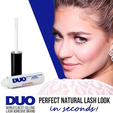 Adeziv gene false, Duo, Quick-Set, transparent