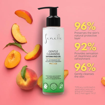 Gel curățare facială, Senelle, Gentle, extract hamei