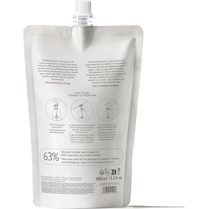 Săpun lichid pentru mâini, Molton Brown, Coastal Cypress & Sea Fennel, Refill 400ml