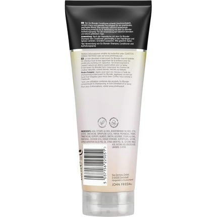 Condiționator John Frieda Sheer Blonde Go Blonder cu Citrus și Mușețel, 250ml