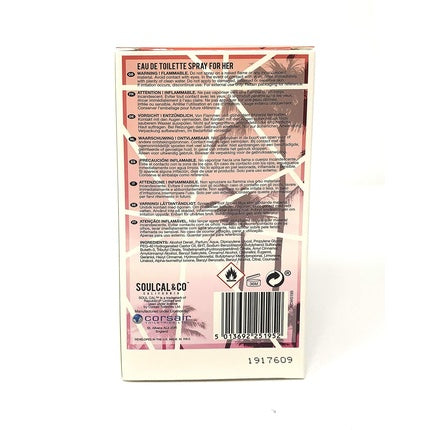 Parfum Soulcal California For Her Sunset Edition, 75ml