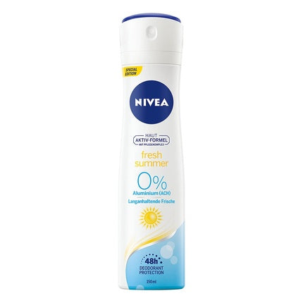 Nivea Fresh Summer Deo Spray, 150ml, Fără Aluminiu