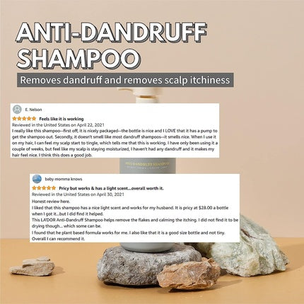 Șampon, La'dor, pentru scalp uleios cu mătreață, 530ml