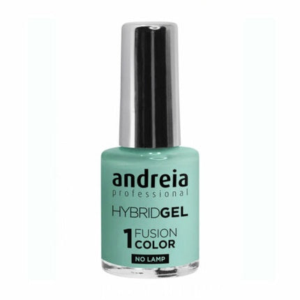 Lac de unghii Andreia Hybrid Fusion H47, culoare mentă, capacitate 10,5 ml