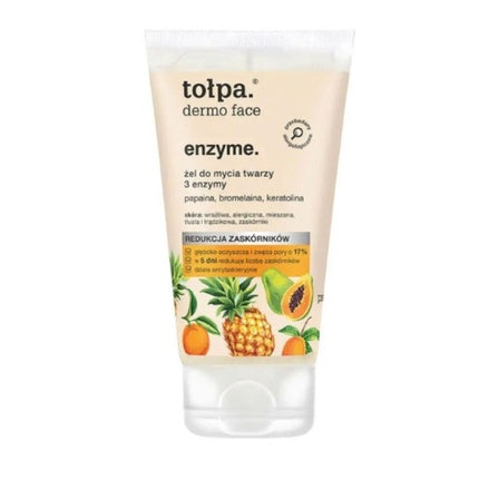 Gel de curățare facială, Tolpa, Sebio, 3 enzime, 150ml
