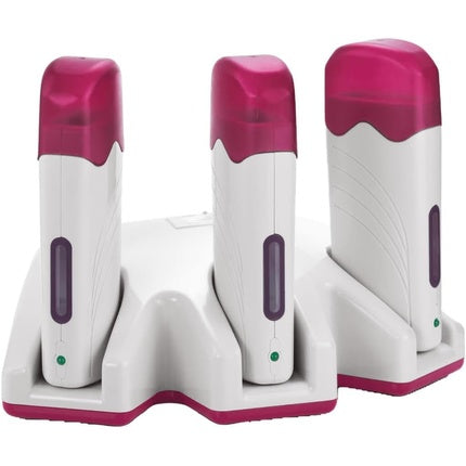 Xanitalia Wax Heater Trio Executive, Încălzitor Ceară Alb-Roz