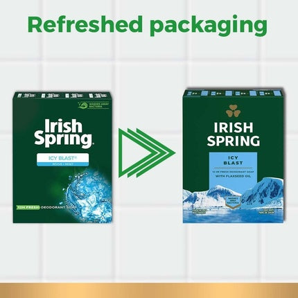 Pastă de dinți Colgate Irish Spring Icy Blast, 310 g, ambalaj verde