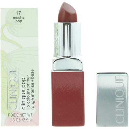 Ruj, Clinique, Pop Lip Color + Primer, mocha